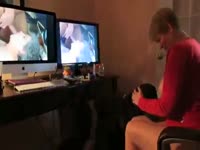 [Mature Dog Slut] The wife looks Zoophilia porn and fuck with dog